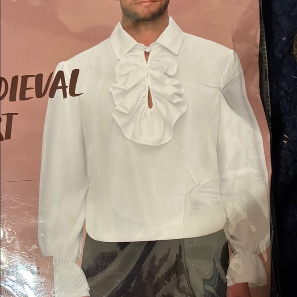 Spooktacular Creations White Medieval Shirt - Picture 5 of 5